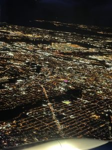 Newark at night